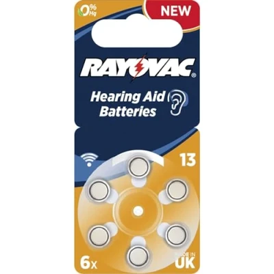 Image de Rayovac Extra Advanced Piles Taille 13