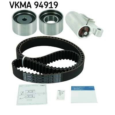 Image de SKF VKMA 94919 Kit de distribution 153 avec amortisseur tendeur, galet tendeur une denture arrondie MAZDA: 6 5 portes, Break, Berline