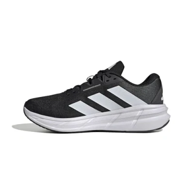 Image de adidas Performance Questar 3 Chaussures de running neutres, Homme, Taille: 39 1/3, Core black/footwear white/carbon Tissu / matière synthétique