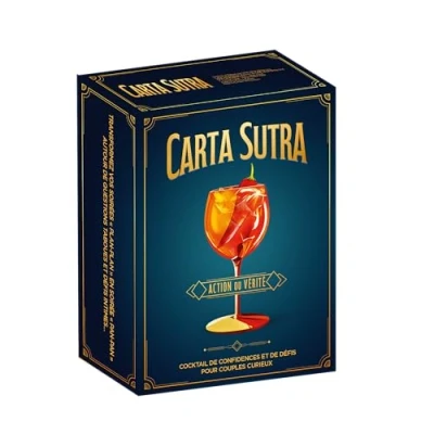 Image de CARTA SUTRA Action ou Vérité Jeu Couple Jeux de société Carte Cadeau Anniversaire Femme Original Idée Saint Valentin 2025 [Edition Vérité]