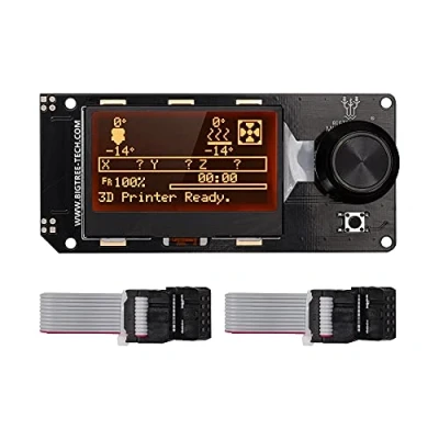 Image de BIGTREETECH Mini12864 v2.0 Écran de contrôle graphique intelligent avec rétroéclairage RVB Compatible VORON 2.4 pour imprimante 3D MKS Gen/SKR mini e3 Ender3