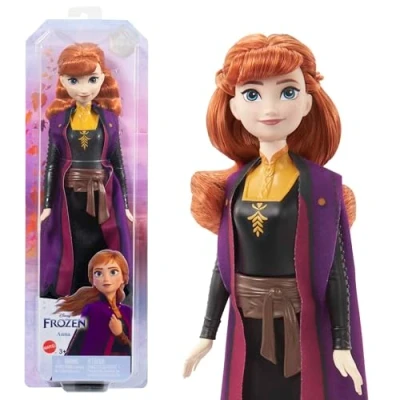 Image de Disney La Reine des Neiges 2 Anna Poupée avec habillage et accessoires