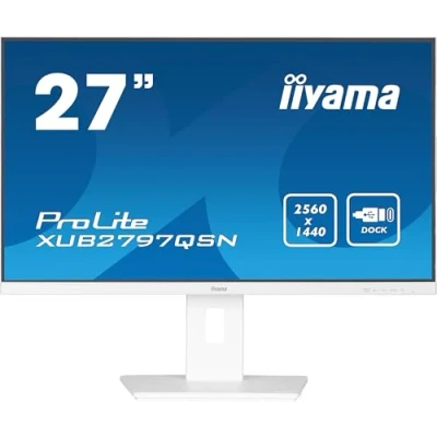 Image de iiyama G MASTER XUB2797QSN W2 écran plat de PC 68,6 cm (27 ) 2560 x 1440 pixels 4K Ultra HD LED Blanc Neuf