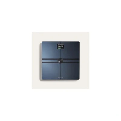 Image de WITHINGS Body Comp Balance connectée avec analyse corporelle complète, Évaluation Cardiovasculaire, Score de Santé Nerveuse, Wi Fi &amp; Bluetooth écran couleur, digitale