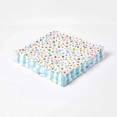 Image de Coussin de sol Multicolore Étoiles 40 x cm