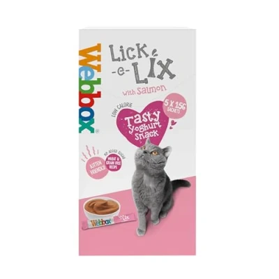 Image de Webbox Cat Delight Lick e Lix Treat Salmon &amp; Omega