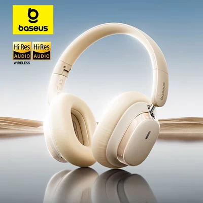 Image de Baseus Bowie H1s casque sans fil Bluetooth 5.4 suppression du bruit 46dB sur l&#039;oreille haute