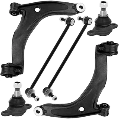 Image de Kit bras de suspension avant compatible VW T5 BUS MULTIVAN CARAVELLE composé 6 pièces