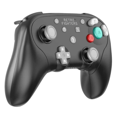 Image de Retro Fighters BattlerGC Wireless 2.4G Controller Black Gamecube, Game Boy Player, Switch &amp; PC Compatible