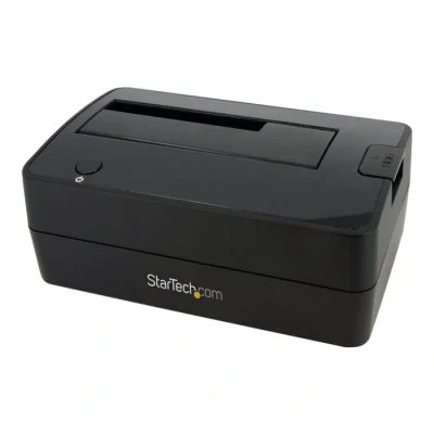 Image de STARTECH Station d&#039;accueil pour disque dur Dock USB 3.0 vers HDD 2,5&quot;/3,5&quot; avec duplication / clônage HDD/SSD autonome