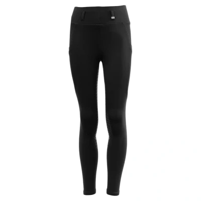 Image de BR Legging d&#039;Équitation Minja Silicone Fond de Peau Noir EU 146