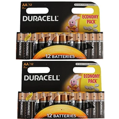 Image de 12 Piles Duracell Basic AA LR06 MN1500