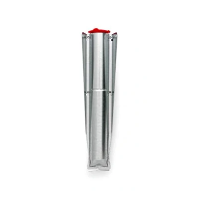 Image de Brabantia Ancre de Sol en Métal pour Séchoirs Topspinner et Lift O Matic Capuchon Fermeture Pratique Pas Besoin Béton Résistant à la Corrosion Ø 45 mm