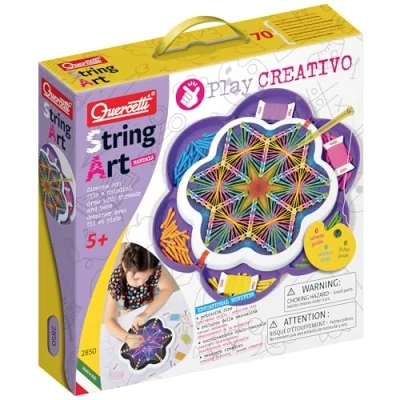 Image de Quercetti 2850 String Art Mandala Kits de Tissage pour Enfants