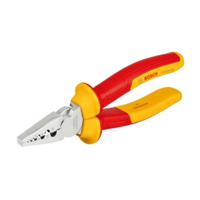 Image de Bosch Professional pince à sertir VDE 180 mm (plage de sertissage 0,25 mm² 16 mm², certifiée jusqu&#039;à 1 000 V)