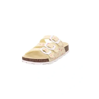 Image de Superfit Fussbettpantoffel Mule, Jaune et Blanc 6050, 26 EU