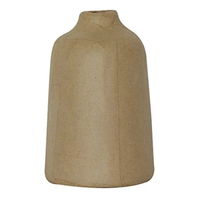 Image de Décopatch HD061C Un support en papier brun mâché 8X8X6 cm Waterproof Vase artisanal M