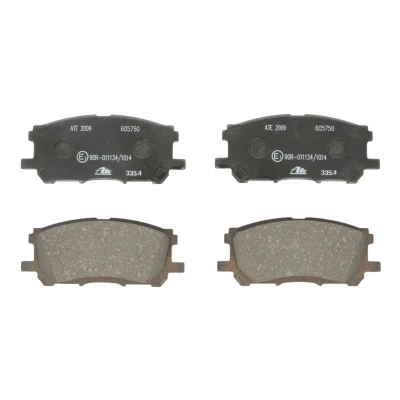 Image de ATE 13.0460 5750.2 Jeu de plaquettes frein contact signal d&#039;usure exclu LEXUS: RX II
