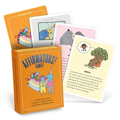 Image de Affirmators! Family Deck: 50 Affirmation Cards on Kin of All Kinds Without the Self helpy ness!
