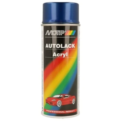 Image de MOTIP 53995 Peinture combinée pour voitures 400ml aérosol Bleu Kompakt green metallic 12 ml