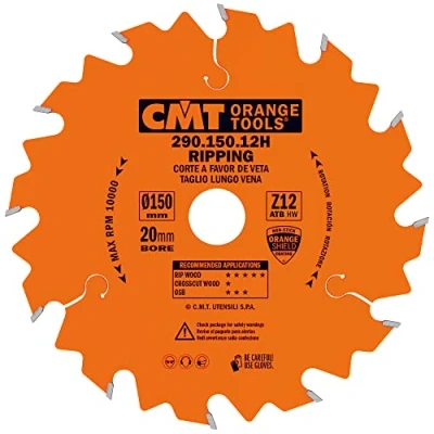 Image de CMT Orange Tools 290,150,12H scie circulaire 150 x 20 2,4 z 12 VTT degrés