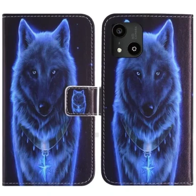Image de TienJueShi Tour Eiffel Support à Rabat Coque Étui Couverture Protecteur Housse pour Logicom Five 5 inch Case Portefeuille Cover Cas Cuir