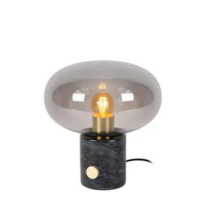 Image de Lucide Lampe à poser Charlize gris fumée