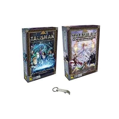 Image de Lot Talisman 2 Extensions en Français La Source Sacrée + Les Royaumes Perdus 1 Décapsuleur Blumie (Royaumes Source)