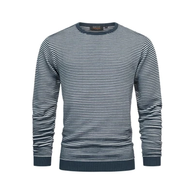 Image de Indicode Jeans Manfred Pullover, Homme, Taille: Small, Navy