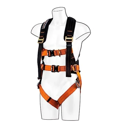 Image de Portwest Ultra Harnais à 3 points, couleur : noir/orange, taille S/M/L, FP73K1RS/M/L