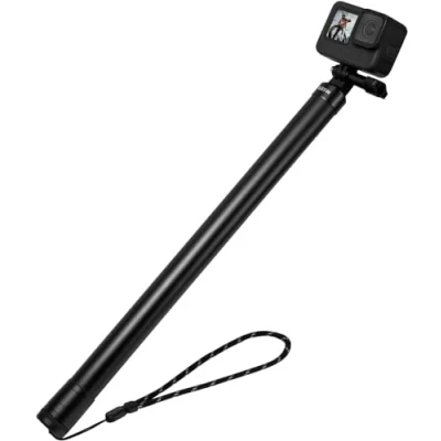 Image de TELESIN bâton selfie ultra long de 270 cm pour GoPro Hero/OSMO Action/Insta 360/Appareil photo SLR, extensible à portable léger en fibre carbone (bâton 300 mis jour)