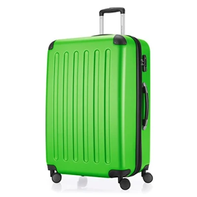 Image de HAUPTSTADTKOFFER Spree Valise plus Grande de soute, Trolley Rigide ABS, TSA, extensible, extra léger, 4 roues, 75 cm, 119 L, Vert Pomme