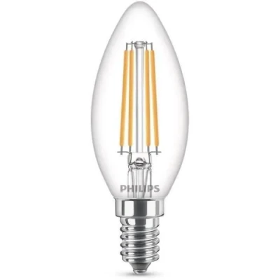 Image de Ampoule LED PHILIPS Non dimmable E14 60W Blanc Froid