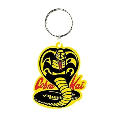 Image de Cobra Kai (Snake) Rubber Keychain, Porte clés Mixte, Multicolore, One Size