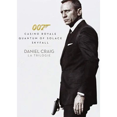 Image de James Bond 007 Daniel Craig : La Trilogie Casino Royale + Quantum of Solace Skyfall Livre d’occasion Correct