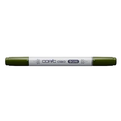 Image de COPIC Ciao BG96, Bush, marqueur Twin avec une pointe moyenne et Brush
