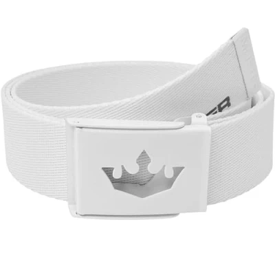 Image de Meister Ceinture de Golf Web Player Ajustable &amp; Réversible Blanc