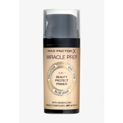 Image de Max Factor Miracle PREP 3IN1 Beauty Protect Primer Primer, Femme, Taille: 30 ml, Weiß