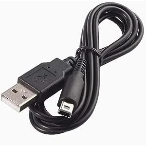 Image de WICAREYO Câble de Chargeur pour DSi, Cordon d&#039;alimentation USB 1,2 m / 3,9 Pieds DSI NDSi XL 3DS N3DS