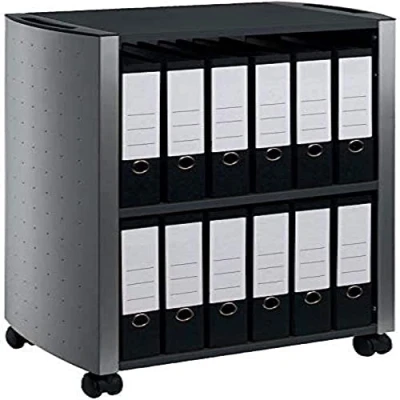 Image de Durable 3103125 Chariot multifonction Design Line, argent métallique / anthracite