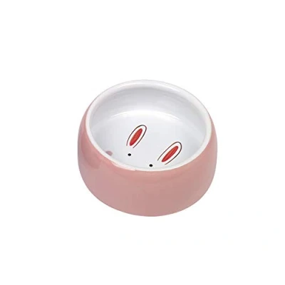 Image de Nobby Nager Mangeoire en céramique Rose Ø 12 cm 0,25 l