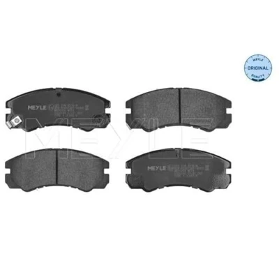 Image de MEYLE 025 218 4516/W Jeu de plaquettes frein ORIGINAL Quality Essieu avant avec indicateur d&#039;usure tôle anti bruit OPEL: Frontera B SUV