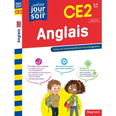 Image de Anglais CE2 Cahier Jour Soir: Conçu et recommandé par les enseignants