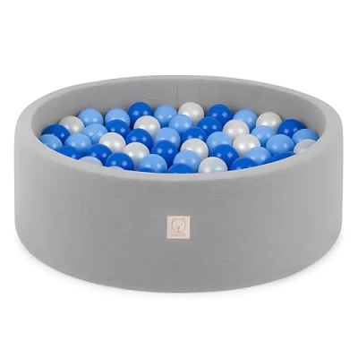 Image de MISIOO Piscine à balles intelligente Pour chambre d&#039;enfant 200 Jouet Lavable en machine Certifié Öko Tex 90 x 30 cm