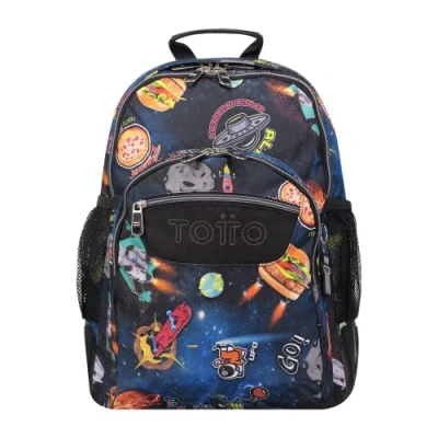 Image de TOTTO, Sac à dos scolaire imprimé galaxie Crayola Mixte, multicolore, Taille unique