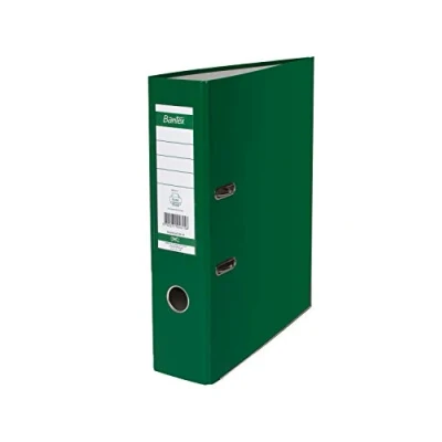 Image de Bantex Lot de 20 classeurs A4, 8 cm large, 15% capacité en plus que les dossiers standard, vert