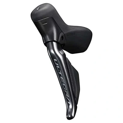 Image de SHIMANO Sti Lvr ULT R8170 Di2 Hydra Drop Lh RR Pièces de vélo Unisexe, Noir, Taille Unique