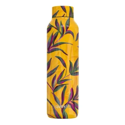 Image de Quokka Solid Sun Garden 630 ML Bouteille d&#039;eau en Acier Inoxydable avec Isolation par Double Paroi Gourde Reutilisable sans BPA maintient Le Liquide Froid jusqu&#039;à 24h, Chaud 12h
