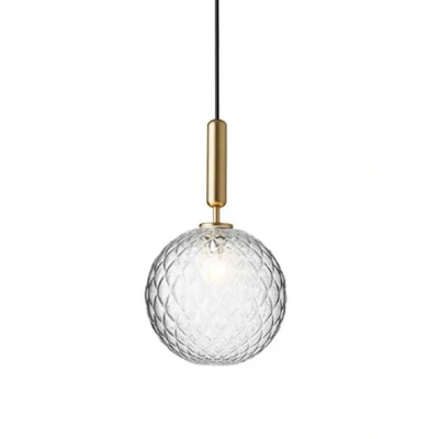 Image de Nuura Aps Miira 1 Large suspension laiton/transparent