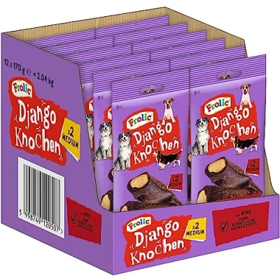 Image de Frolic Django Chien Snack Vache